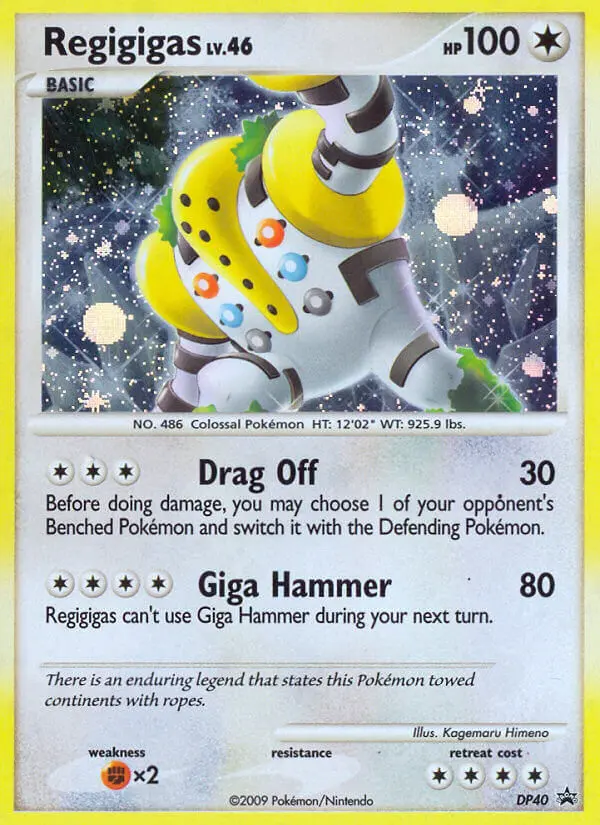 Regigigas – Promo DP DP40