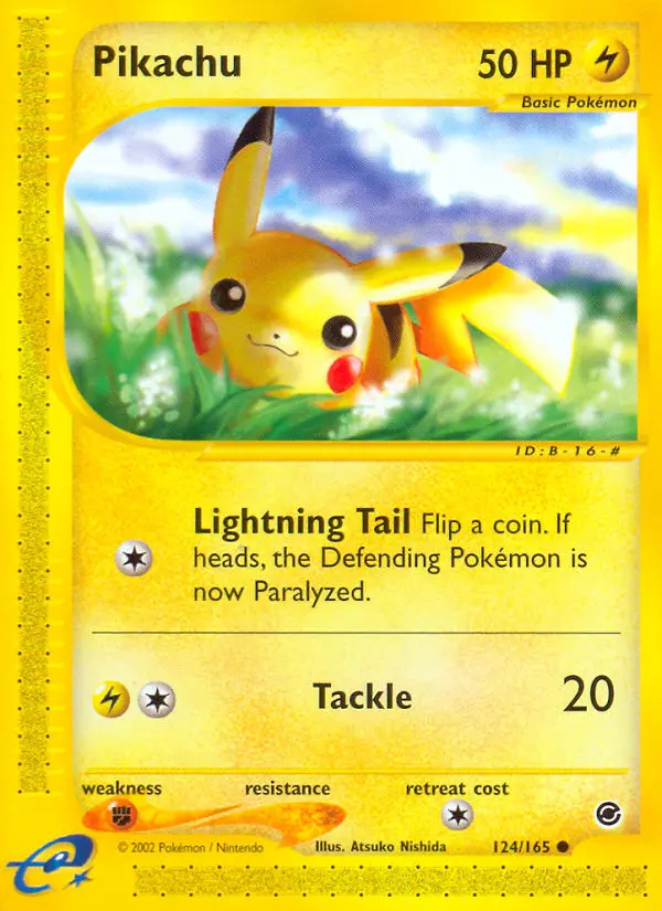 Pikachu – Expedition 124
