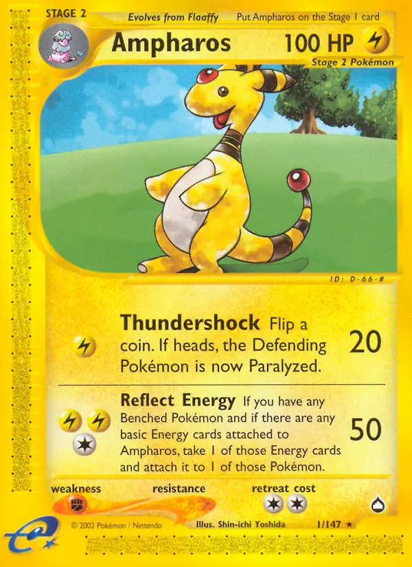 Ampharos – Aquapolis 1