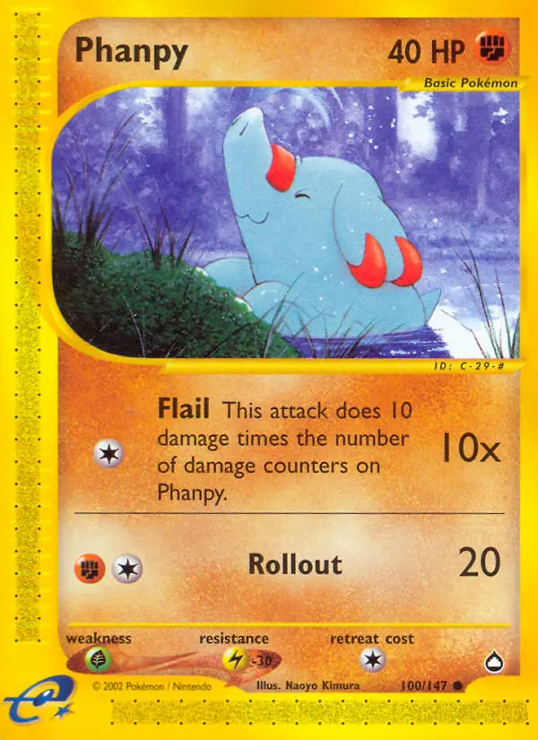 Phanpy – Aquapolis 100