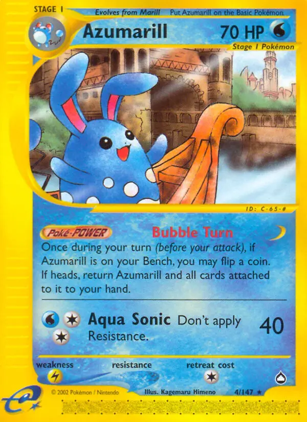Azumarill – Aquapolis 4