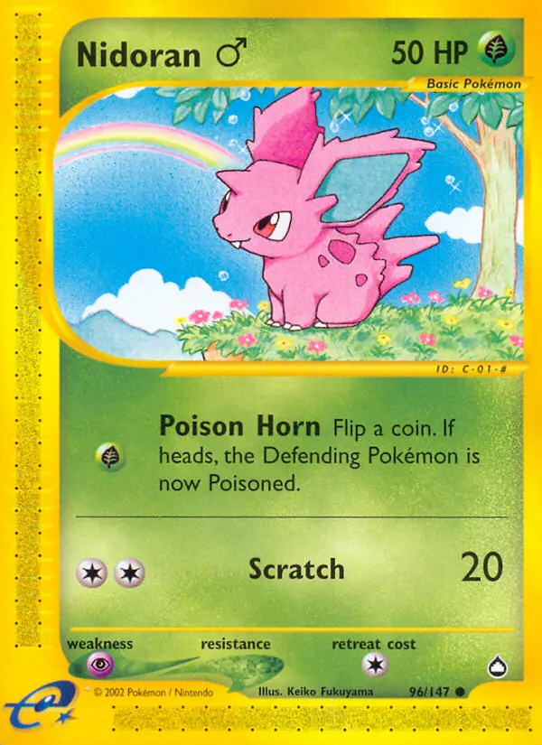 Nidoran M – Aquapolis 96