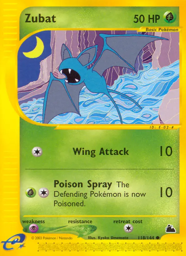Zubat – Skyridge 118