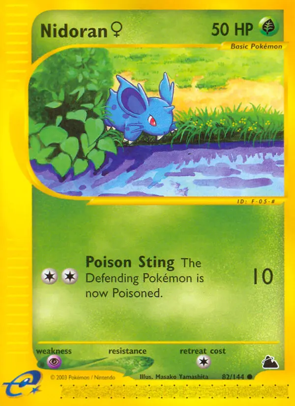 Nidoran W – Skyridge 82