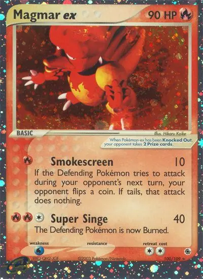 Magmar-ex – EX Rubin & Saphir 100