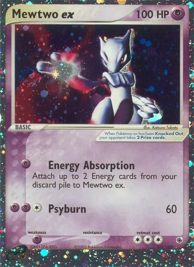 Mewtu-ex – EX Rubin & Saphir 101