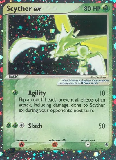 Sichlor-ex – EX Rubin & Saphir 102