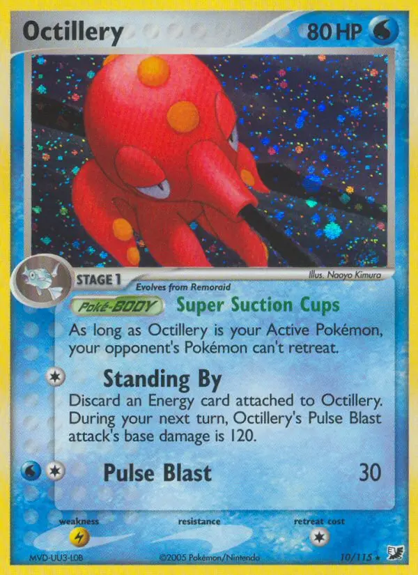 Octillery – EX Verborgene Mächte 10
