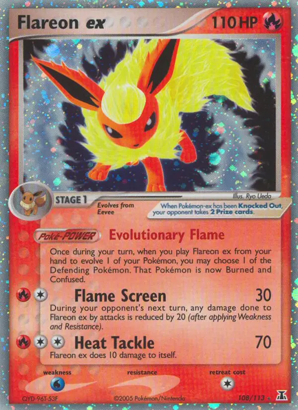 Flamara-ex – EX Delta Species 108