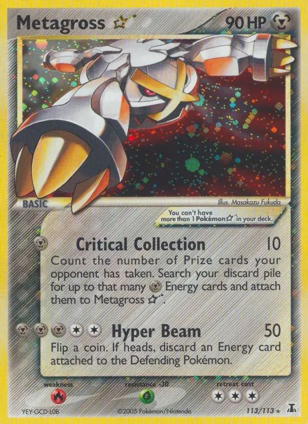 Metagross * – EX Delta Species 113