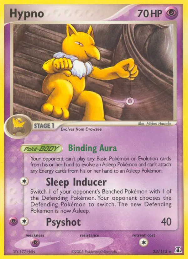 Hypno – EX Delta Species 23