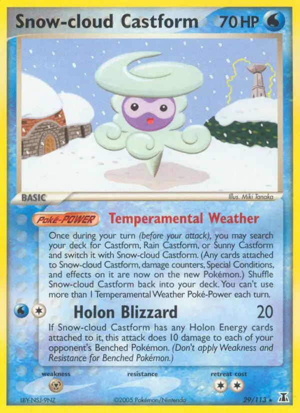 Schneesturm Formeo – EX Delta Species 29