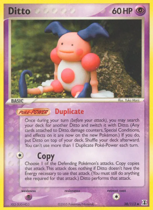 Ditto – EX Delta Species 38