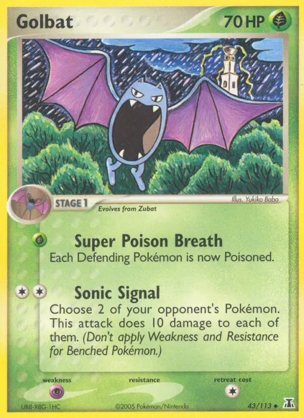 Golbat – EX Delta Species 43