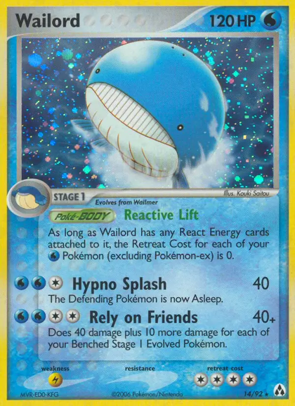 Wailord – EX Legend Maker 14