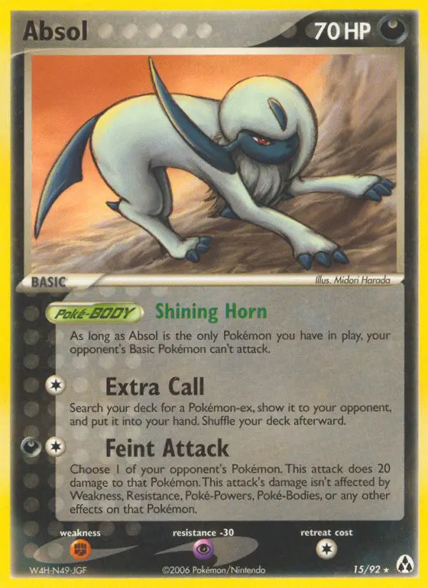 Absol – EX Legend Maker 15