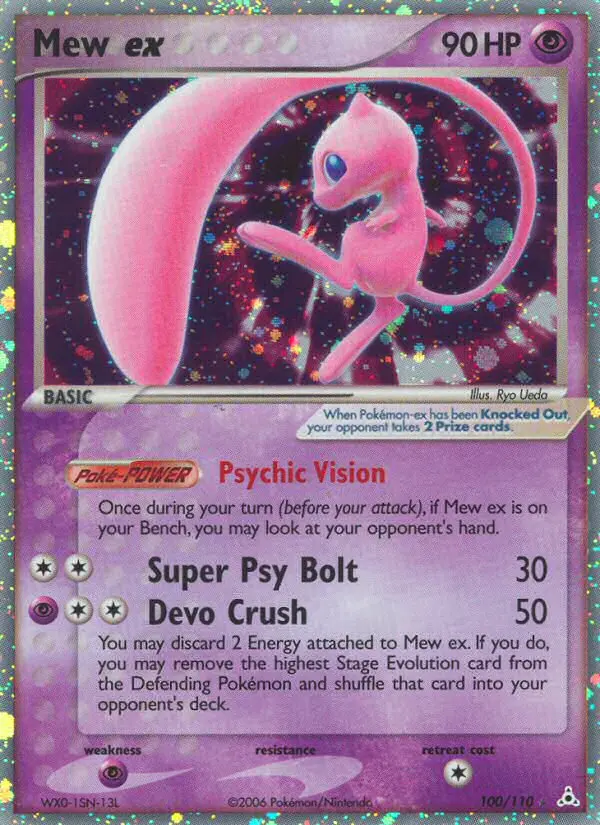 Mew-ex – EX Holon Phantoms 100