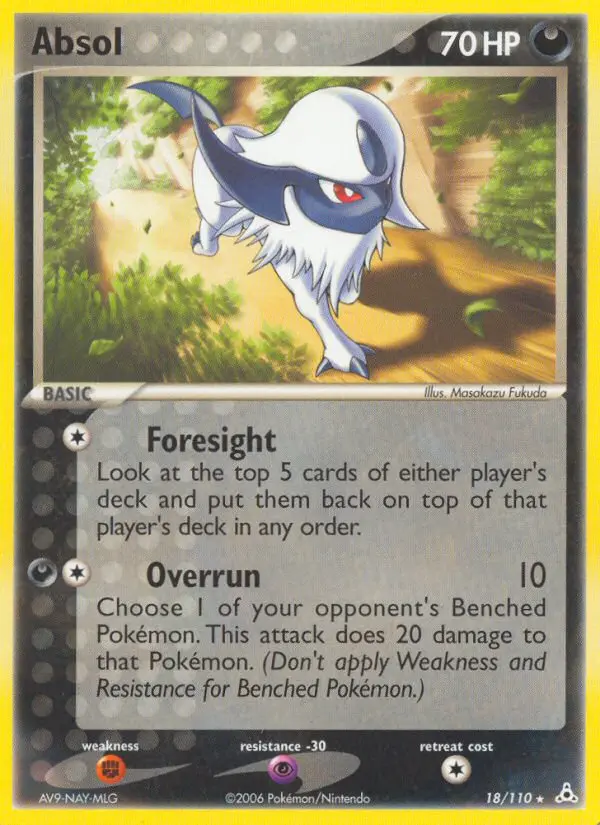 Absol – EX Holon Phantoms 18