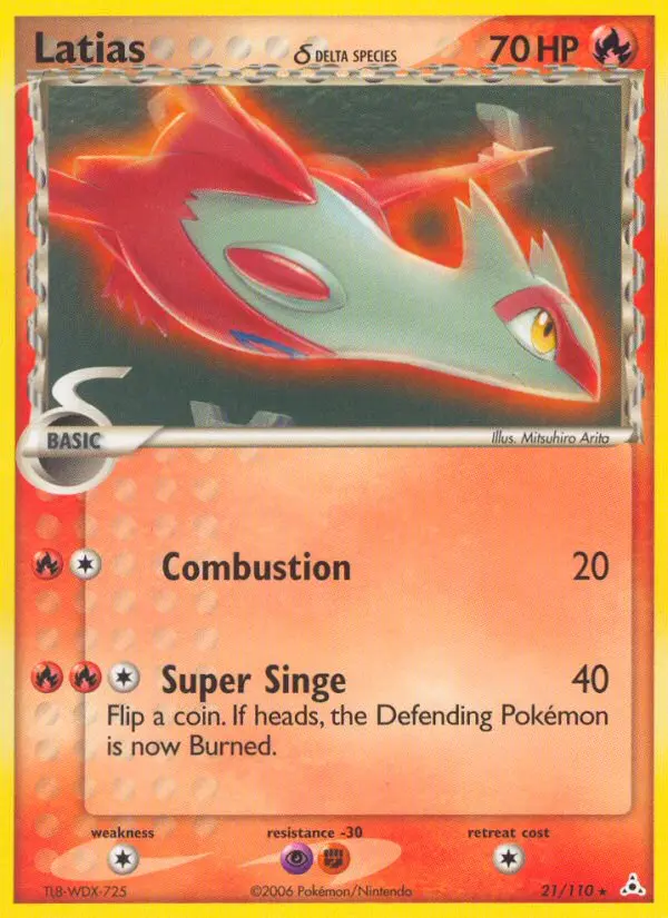 Latias δ – EX Holon Phantoms 21