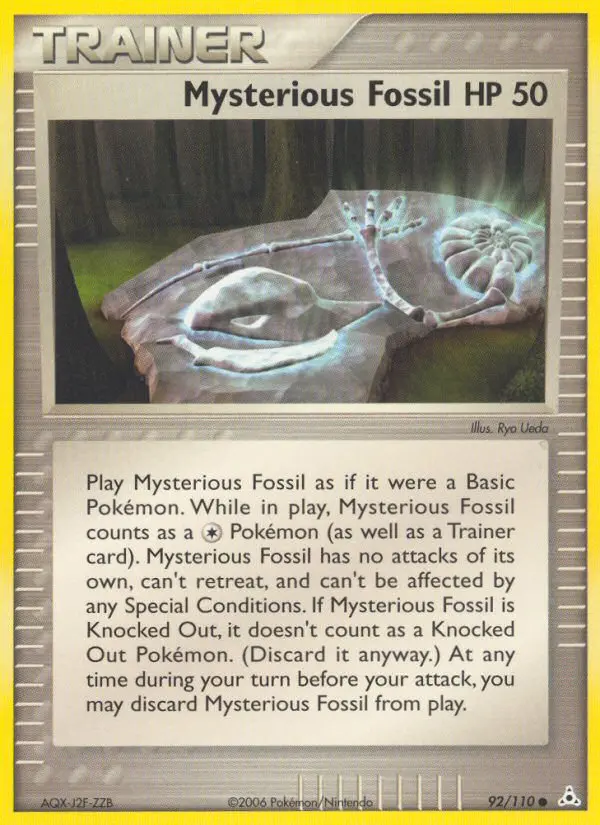 Geheimnis-Fossil – EX Holon Phantoms 92
