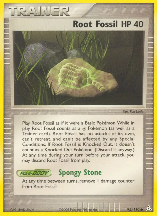Wurzelfossil – EX Holon Phantoms 93