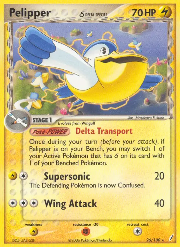 Pelipper δ – EX Crystal Guardians 26