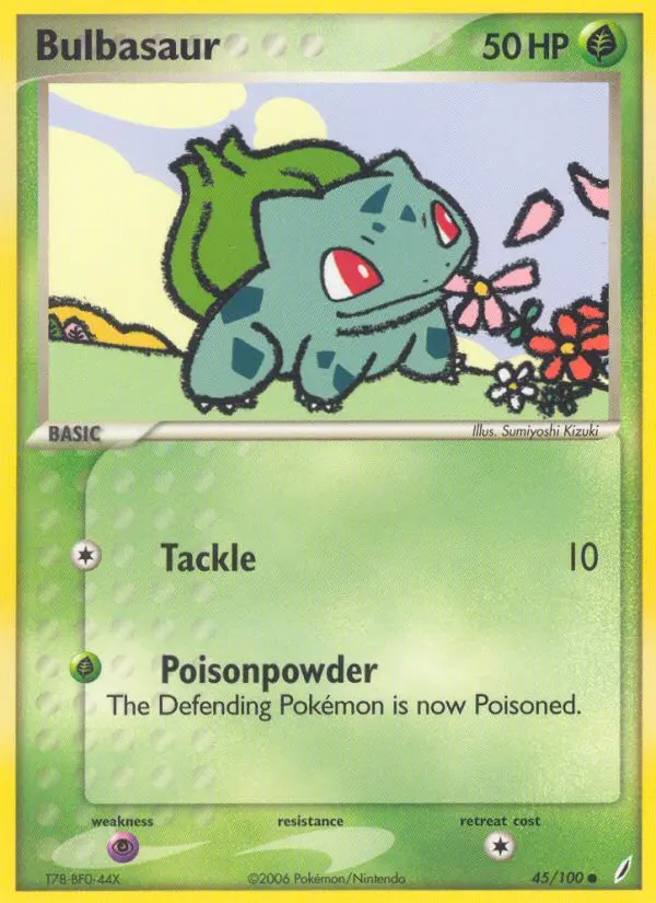 Bisasam – EX Crystal Guardians 45
