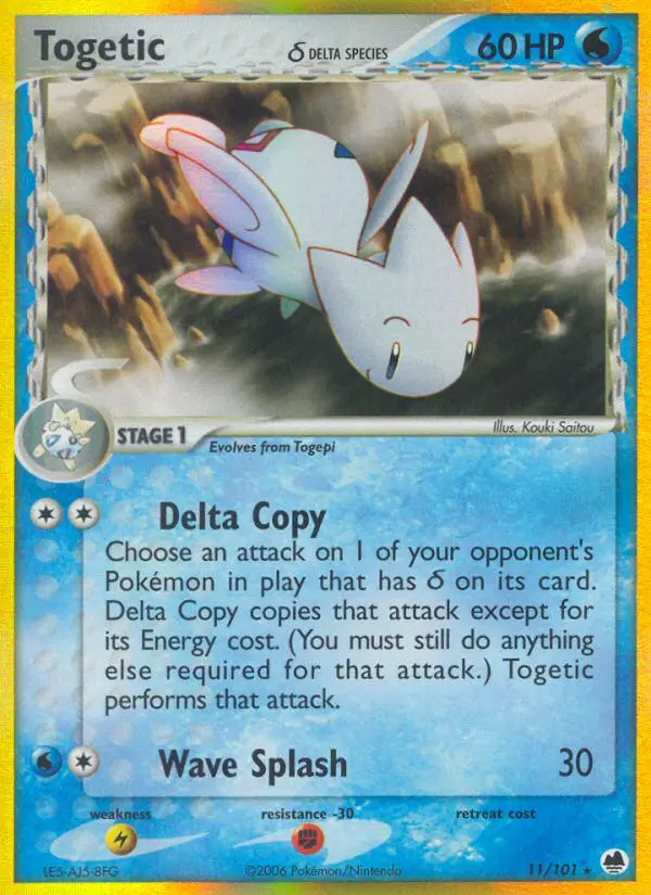 Togetic δ – EX Dragon Frontiers 11