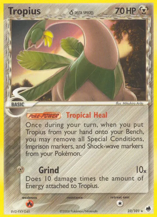 Tropius δ – EX Dragon Frontiers 23