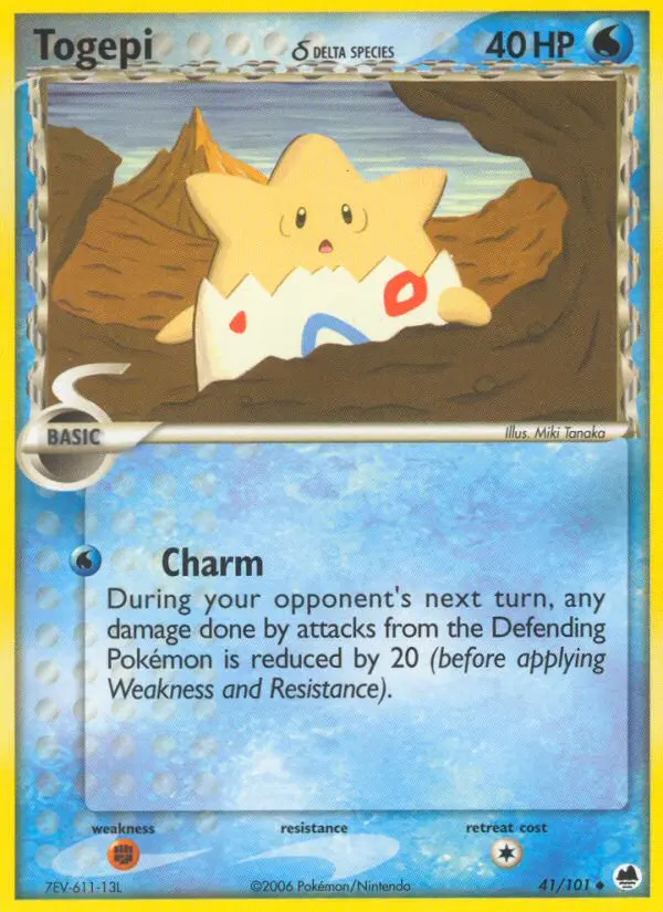 Togepi δ – EX Dragon Frontiers 41