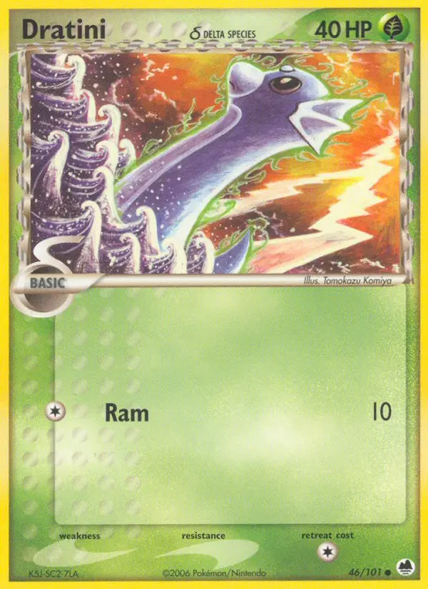 Dratini δ – EX Dragon Frontiers 46