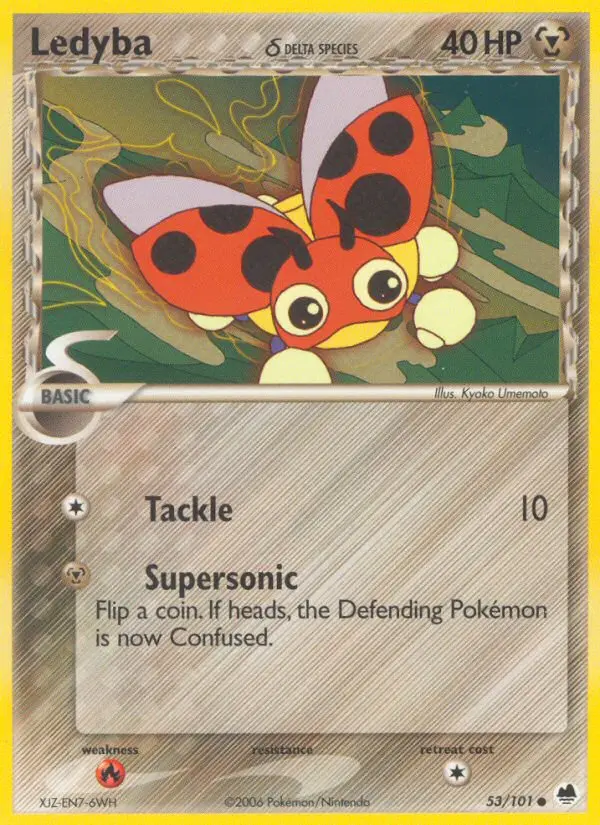 Ledyba δ – EX Dragon Frontiers 53