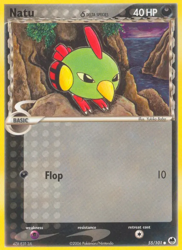 Natu δ – EX Dragon Frontiers 55