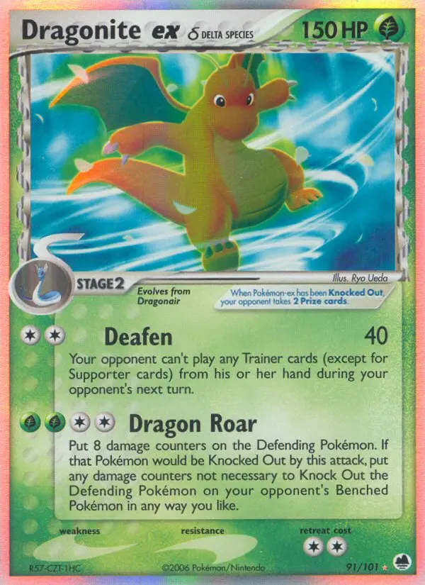 Dragoran-ex δ – EX Dragon Frontiers 91