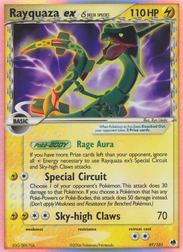 Rayquaza-ex δ – EX Dragon Frontiers 97