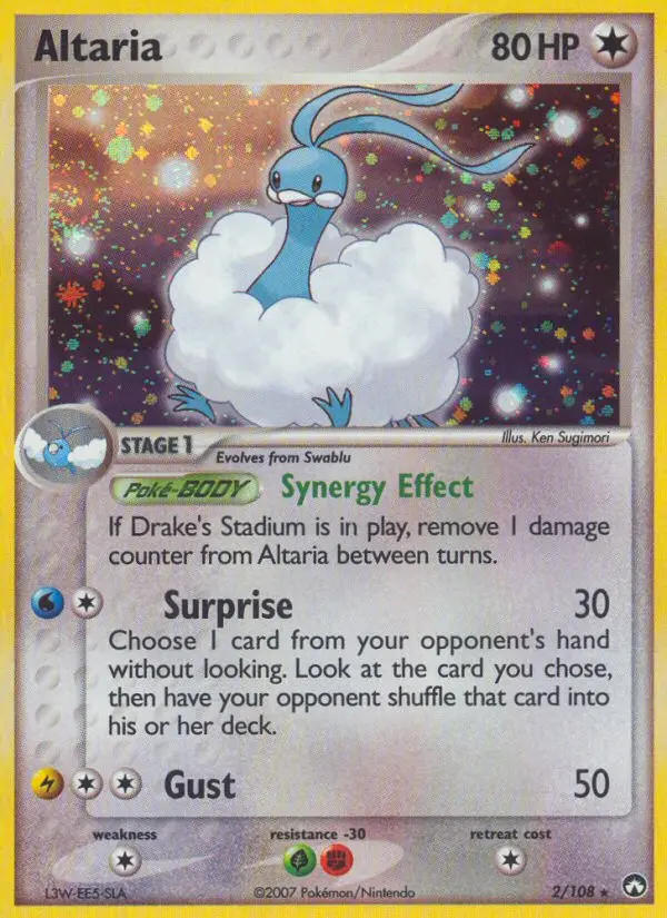 Altaria – EX Power Keepers 2