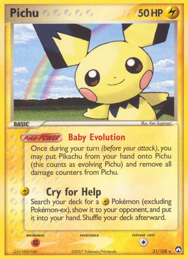 Pichu – EX Power Keepers 21