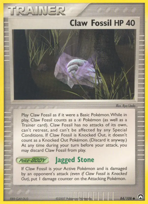 Klauenfossil – EX Power Keepers 84