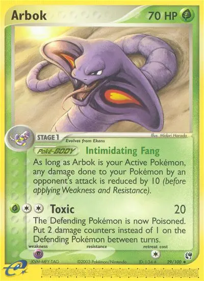 Arbok – EX Sandsturm 29