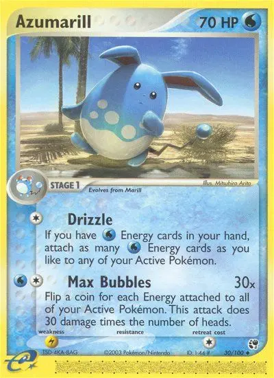 Azumarill – EX Sandsturm 30