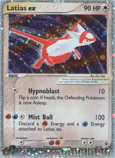 Latias-ex – EX Drache 93