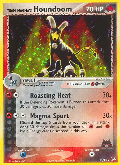 Team Magmas Hundemon – EX Team Magma vs Team Aqua 10
