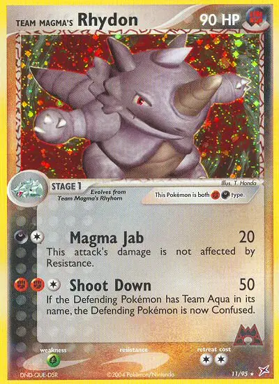 Team Magmas Rizeros – EX Team Magma vs Team Aqua 11