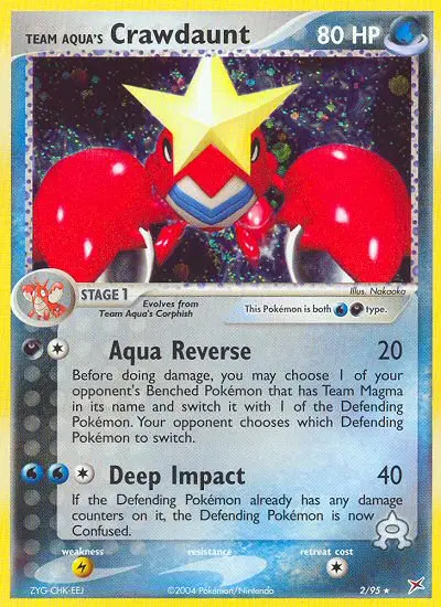 Team Aquas Krebutack – EX Team Magma vs Team Aqua 2