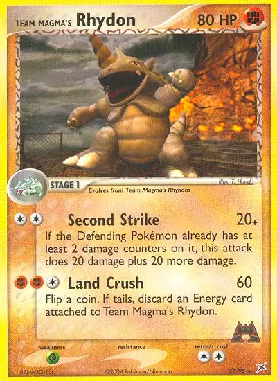 Team Magmas Rizeros – EX Team Magma vs Team Aqua 22