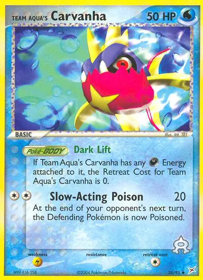Team Aquas Kanivanha – EX Team Magma vs Team Aqua 25