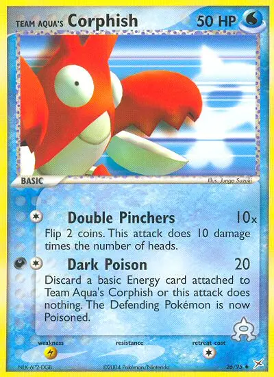 Team Aquas Krebscorps – EX Team Magma vs Team Aqua 26