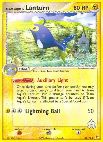 Team Aquas Lanturn – EX Team Magma vs Team Aqua 28