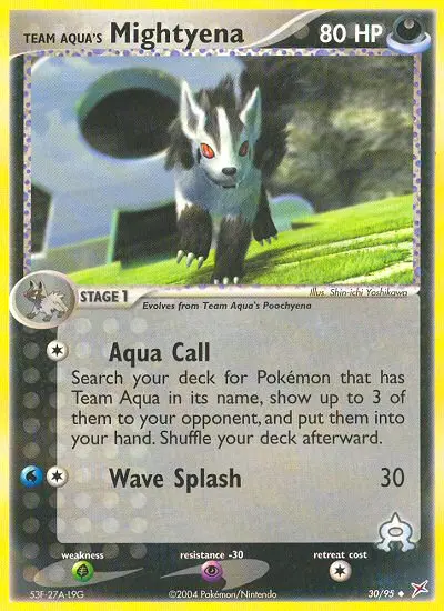 Team Aquas Magnayen – EX Team Magma vs Team Aqua 30