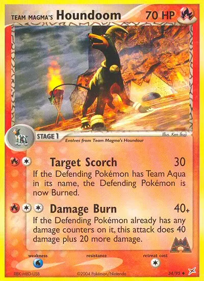 Team Magmas Hundemon – EX Team Magma vs Team Aqua 34